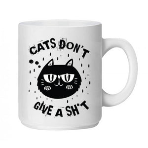 Cats Don't Care Ceramic Mug