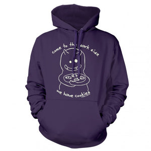 David and Goliath Unisex Hoody - Darkside - Purple