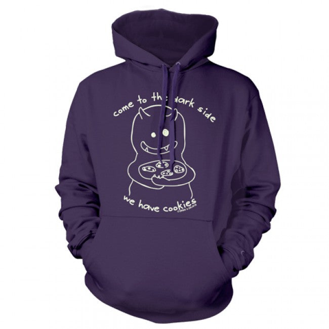 David and Goliath Unisex Hoody - Darkside - Purple