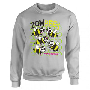 David and Goliath Unisex Sweatshirt - Zombees Grey