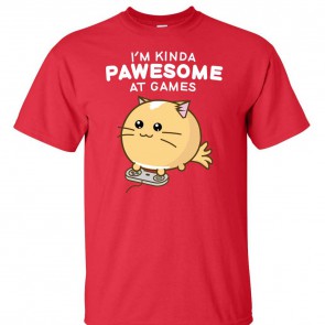 Fuzzballs Mens T-shirt - I'm Kinda Pawesome