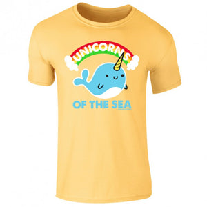 David and Goliath Kids T-shirt - Sea Unicorn