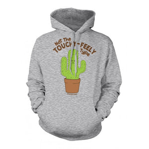 David and Goliath Unisex Sweatshirt - Touchy Feely - Grey