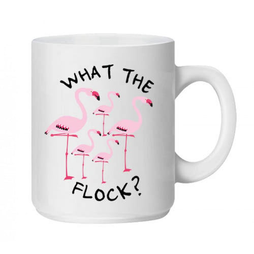 What The Flock Ceramic Mug