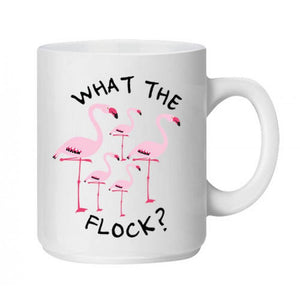 What The Flock Ceramic Mug